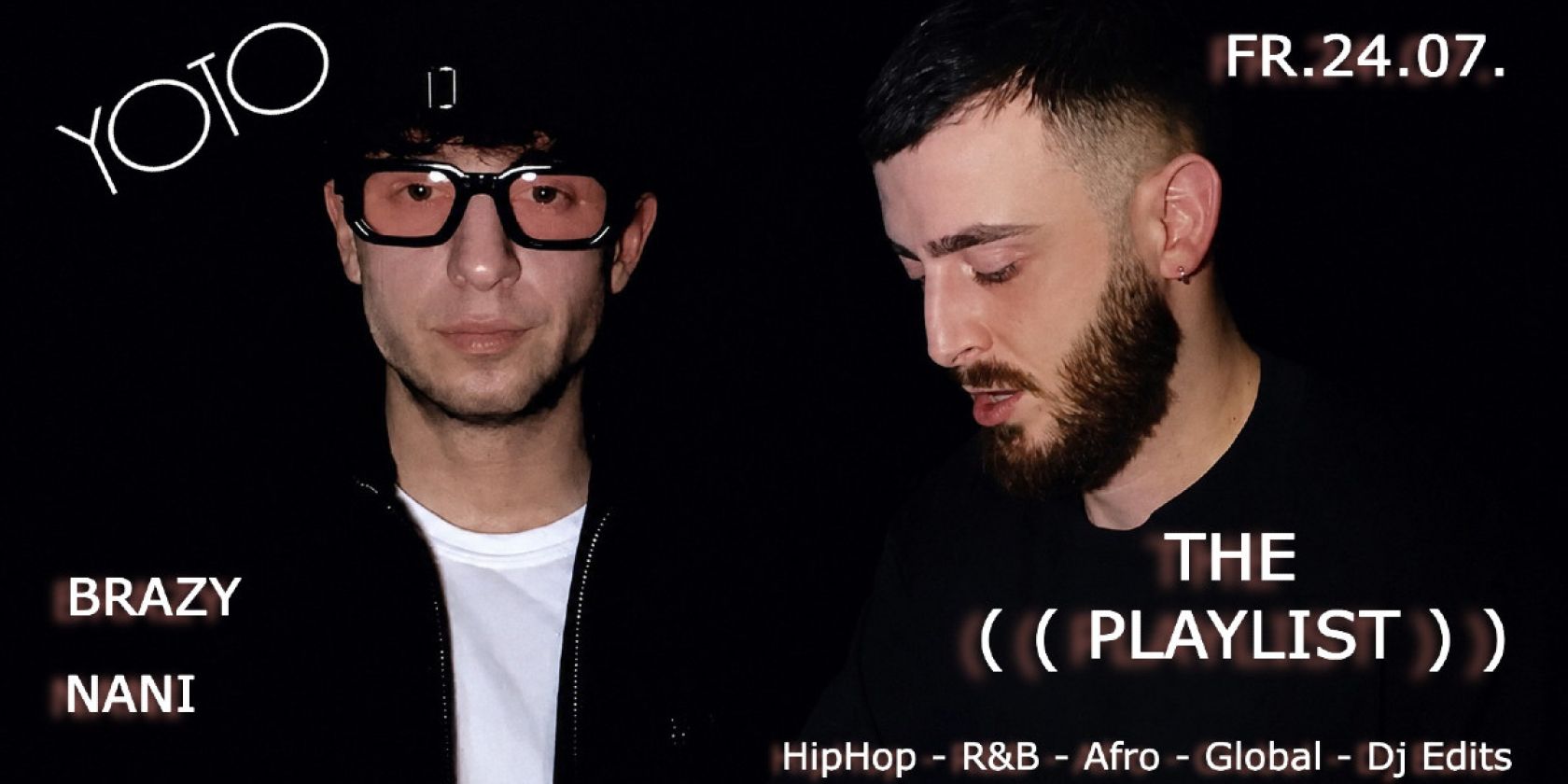 Flyer -The Playlist-, © Brazy - Nani Flyer -The Playlist-, © Brazy - Nani