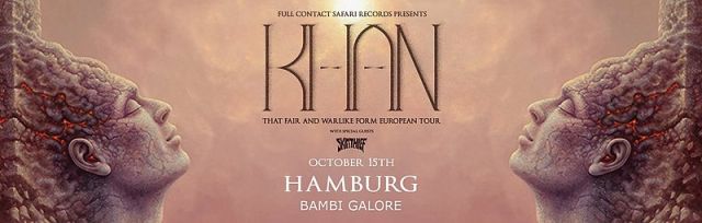 Konzertposter von Khan und Skin Thief im Bambi Galore am 15.10.2026, © Stiftung Kultur Palast Konzertposter von Khan und Skin Thief im Bambi Galore am 15.10.2026, © Stiftung Kultur Palast