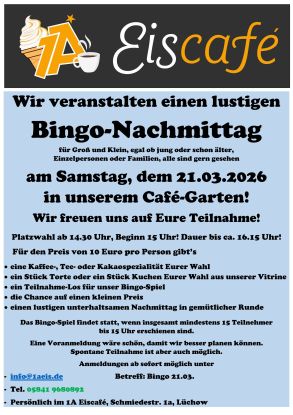 Bingonachmittag für groß und klein, © Jolanta Behrendt Bingonachmittag für groß und klein, © Jolanta Behrendt