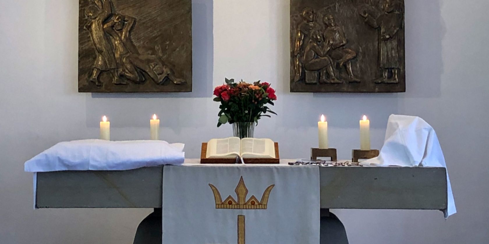 Gottesdienst mit Abendmahl in der Pauluskirche, © Martin Bethge Gottesdienst mit Abendmahl in der Pauluskirche, © Martin Bethge
