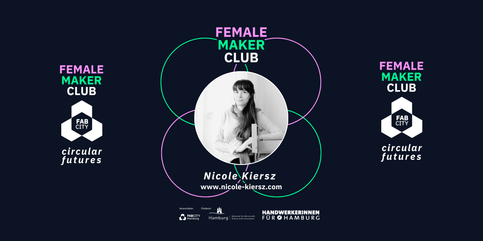 Female Maker Club mit Nicole Kiersz, © Fab City Hamburg e.V. / Foto Credit Vera Drebusch Female Maker Club mit Nicole Kiersz, © Fab City Hamburg e.V. / Foto Credit Vera Drebusch