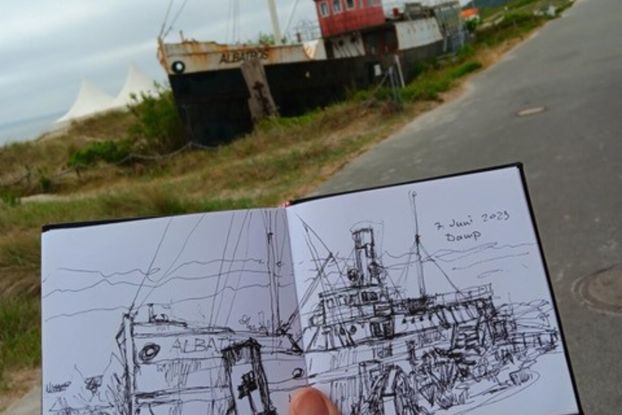 Urban Sketching, © Stiftung Historische Museen Hamburg Urban Sketching, © Stiftung Historische Museen Hamburg