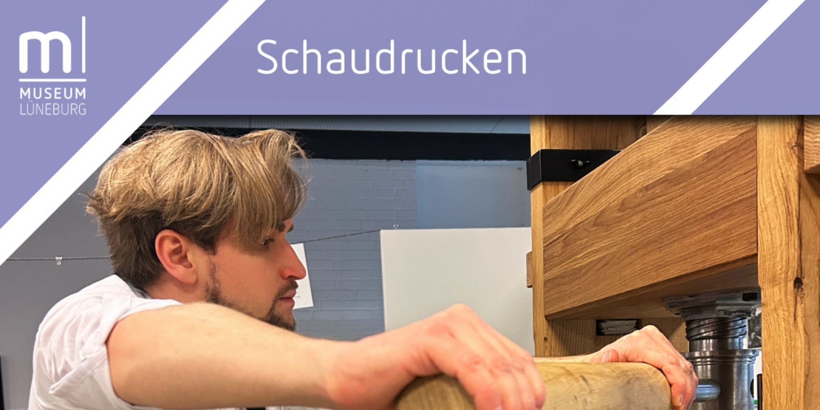 Erlebnisdruckerei im Museum Lüneburg, © Museum Lüneburg Erlebnisdruckerei im Museum Lüneburg, © Museum Lüneburg