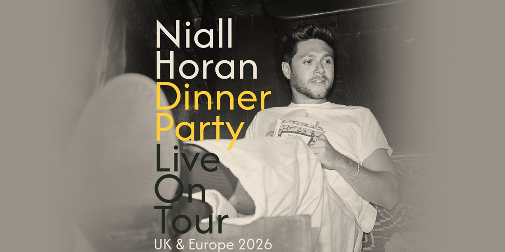 Niall Horan - Dinner Party Live On Tour, © links im Bild Niall Horan - Dinner Party Live On Tour, © links im Bild