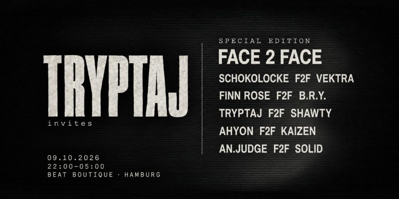 Flyer der Veranstaltung, © Beat Boutique Flyer der Veranstaltung, © Beat Boutique
