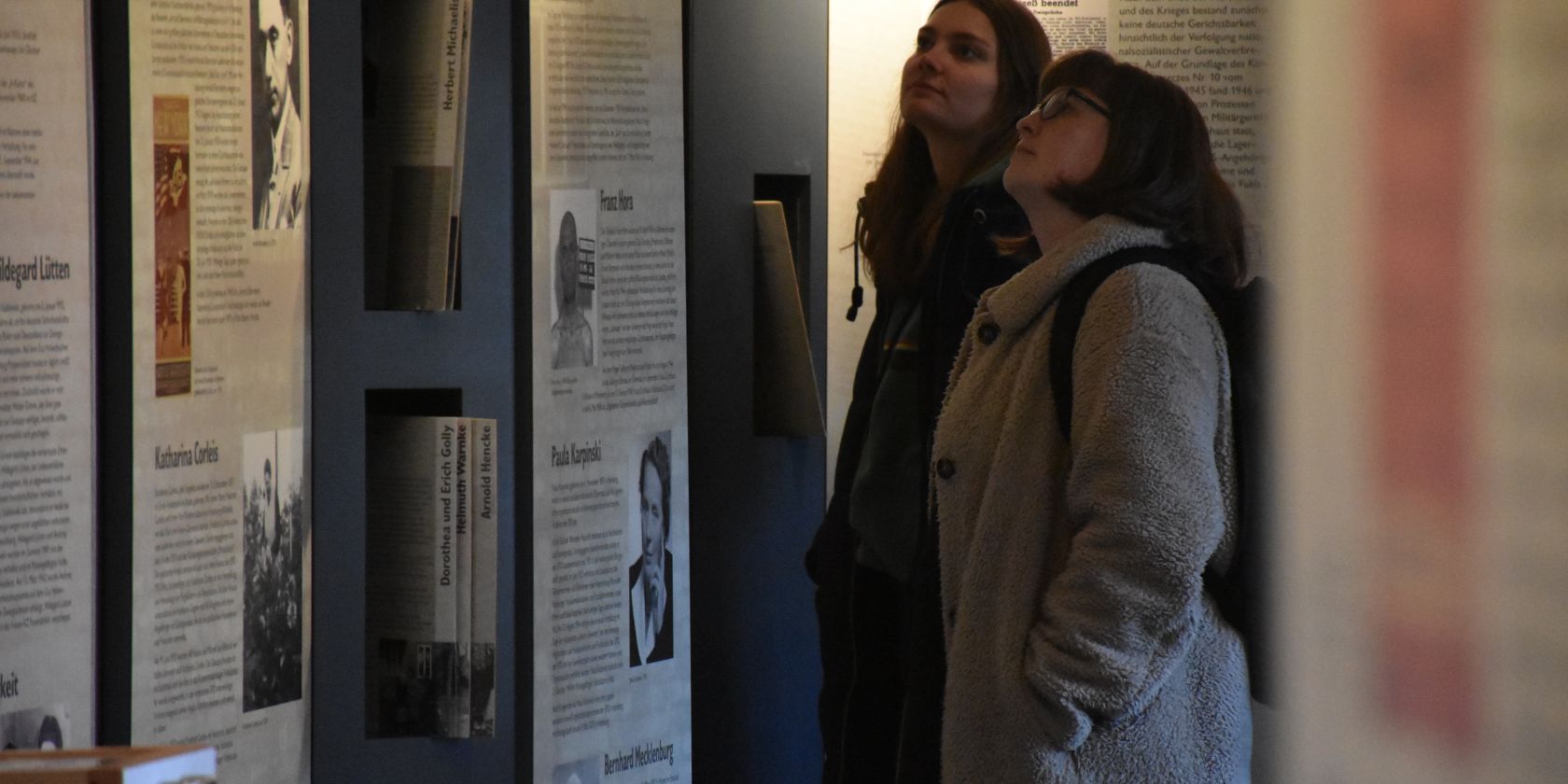 Die Ausstellung in der Gedenkstätte Fuhlsbüttel, © SHGL, Natalia Kataeva Die Ausstellung in der Gedenkstätte Fuhlsbüttel, © SHGL, Natalia Kataeva