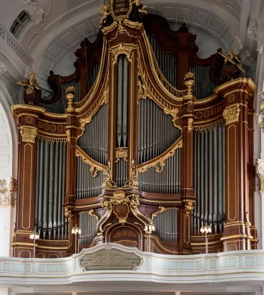 Große Orgel / Steinmeyer, © St. Michaelis Große Orgel / Steinmeyer, © St. Michaelis