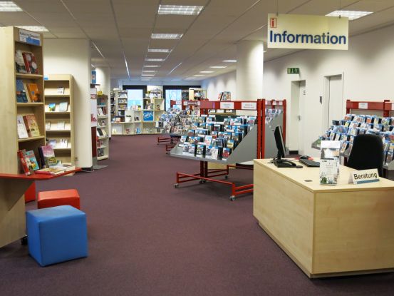 Die Bücherhalle Billstedt, © Bücherhallen Hamburg Die Bücherhalle Billstedt, © Bücherhallen Hamburg