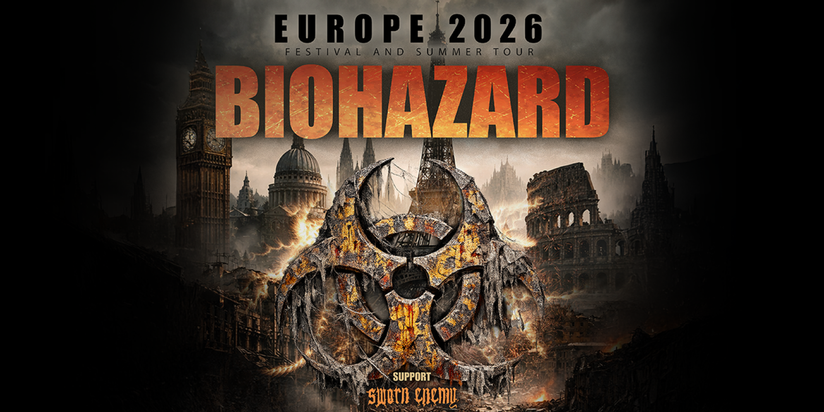 Biohazard, © links im Bild Biohazard, © links im Bild