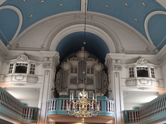 Orgel in St. Nikolai Billwerder, © Simone Vollstädt Orgel in St. Nikolai Billwerder, © Simone Vollstädt