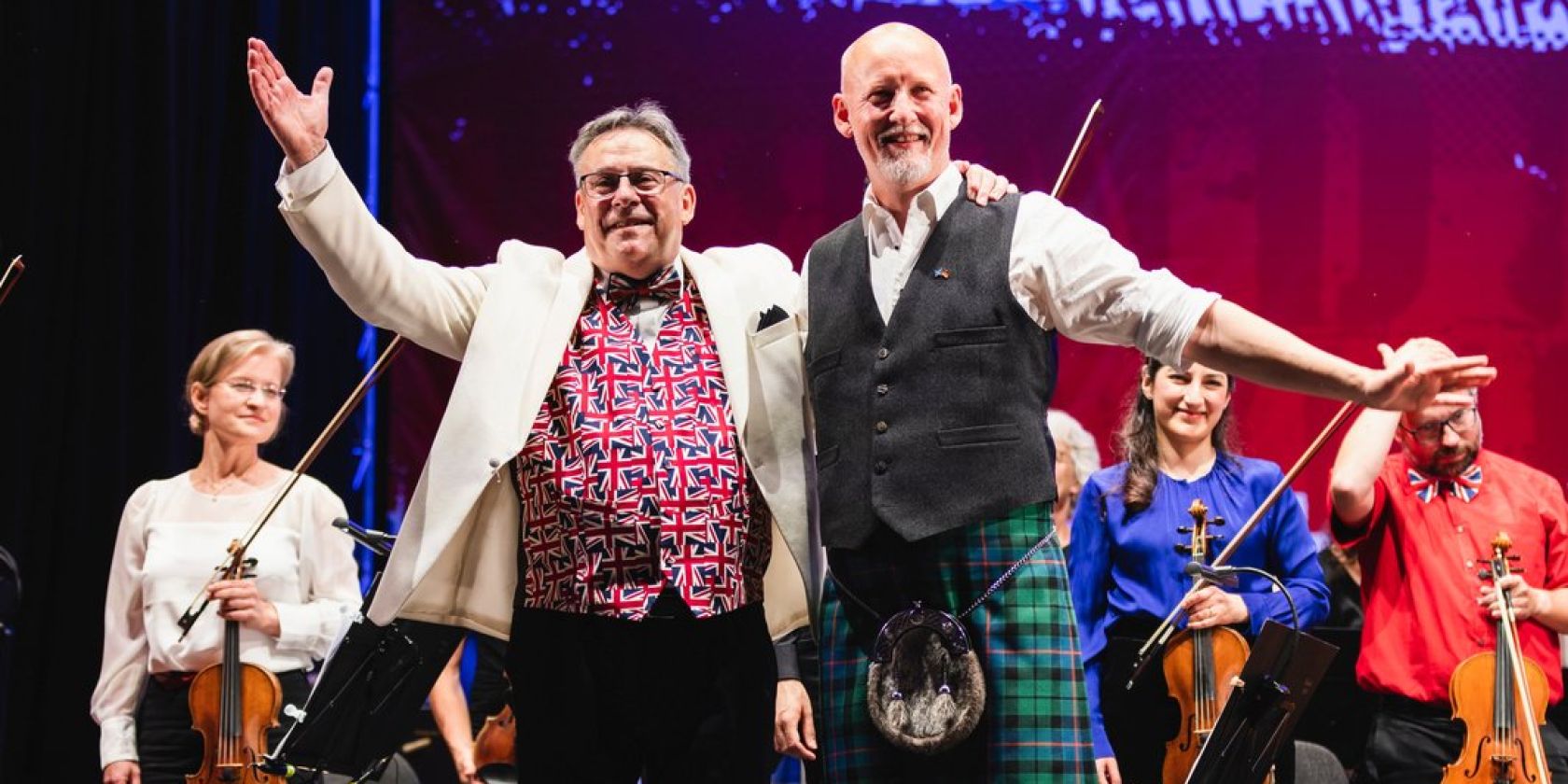 The New Scottish Sinfonia / Richard Morrison / Russell Harris & Gäste, © Alexandra Münch The New Scottish Sinfonia / Richard Morrison / Russell Harris & Gäste, © Alexandra Münch