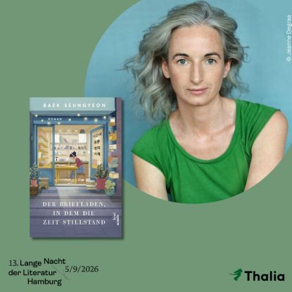 Lesung und Gespräch über Korean Healing Fiction und die Kraft geschriebener Worte, Quelle: Reservix Lesung und Gespräch über Korean Healing Fiction und die Kraft geschriebener Worte, Quelle: Reservix