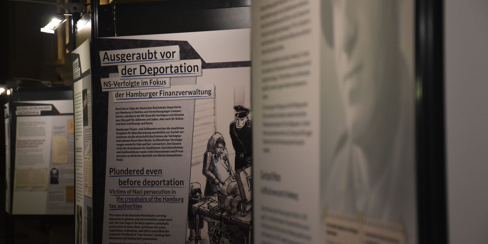 Ausgeraubt_vor_der_Deportation_Ausstellung, © SHGL 2025 Ausgeraubt_vor_der_Deportation_Ausstellung, © SHGL 2025