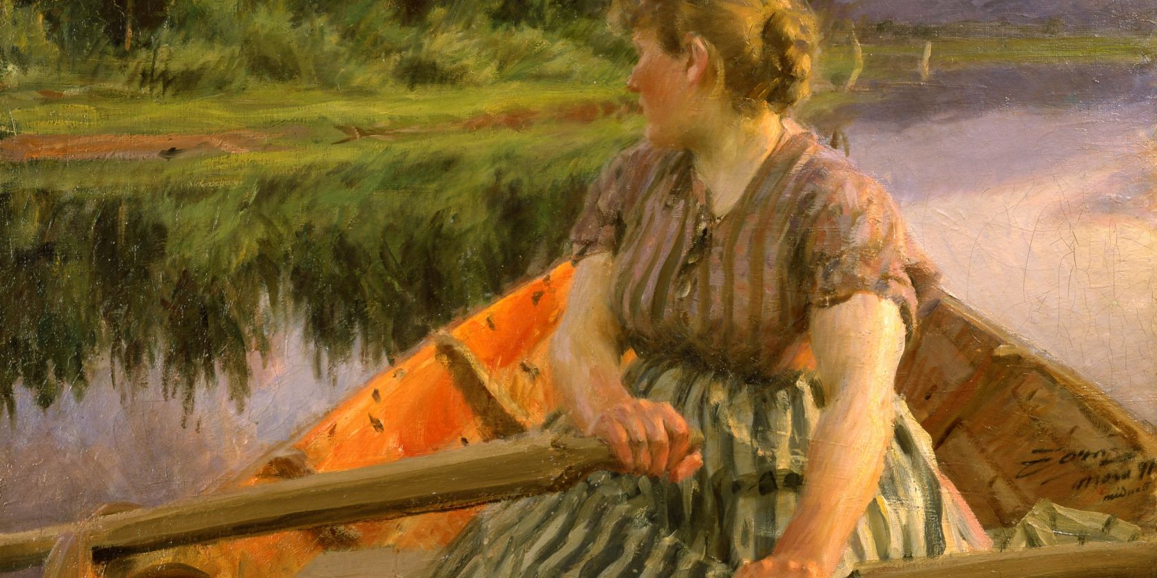 Anders Zorn. Schwedens Superstar. Teil Eins, © Anders Zorn (1860–1920), Mitternacht, 1891, Öl auf Leinwand, 69 x 103 cm, Zornmuseet, Mora © Zornmuseet, Mora Anders Zorn. Schwedens Superstar. Teil Eins, © Anders Zorn (1860–1920), Mitternacht, 1891, Öl auf Leinwand, 69 x 103 cm, Zornmuseet, Mora © Zornmuseet, Mora