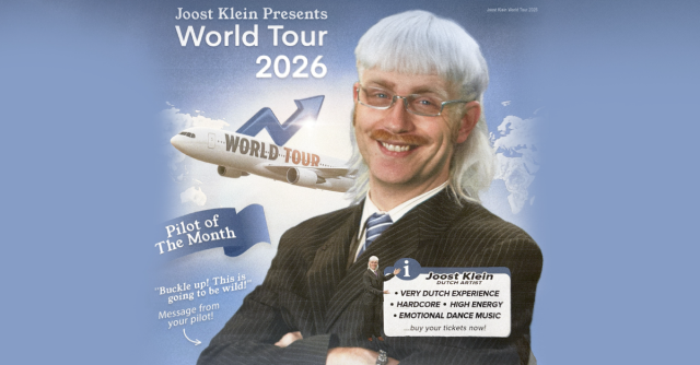 Joost Klein - World Tour, © links im Bild Joost Klein - World Tour, © links im Bild