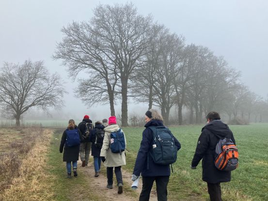 Pilgern zwischen den Jahren, © Tina Jachomowski Pilgern zwischen den Jahren, © Tina Jachomowski