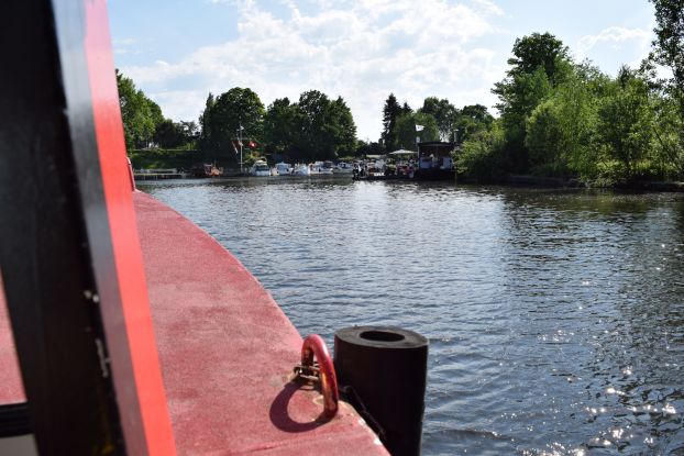 Historische Barkassenfahrt, © Stadtteilarchiv Hamm Historische Barkassenfahrt, © Stadtteilarchiv Hamm