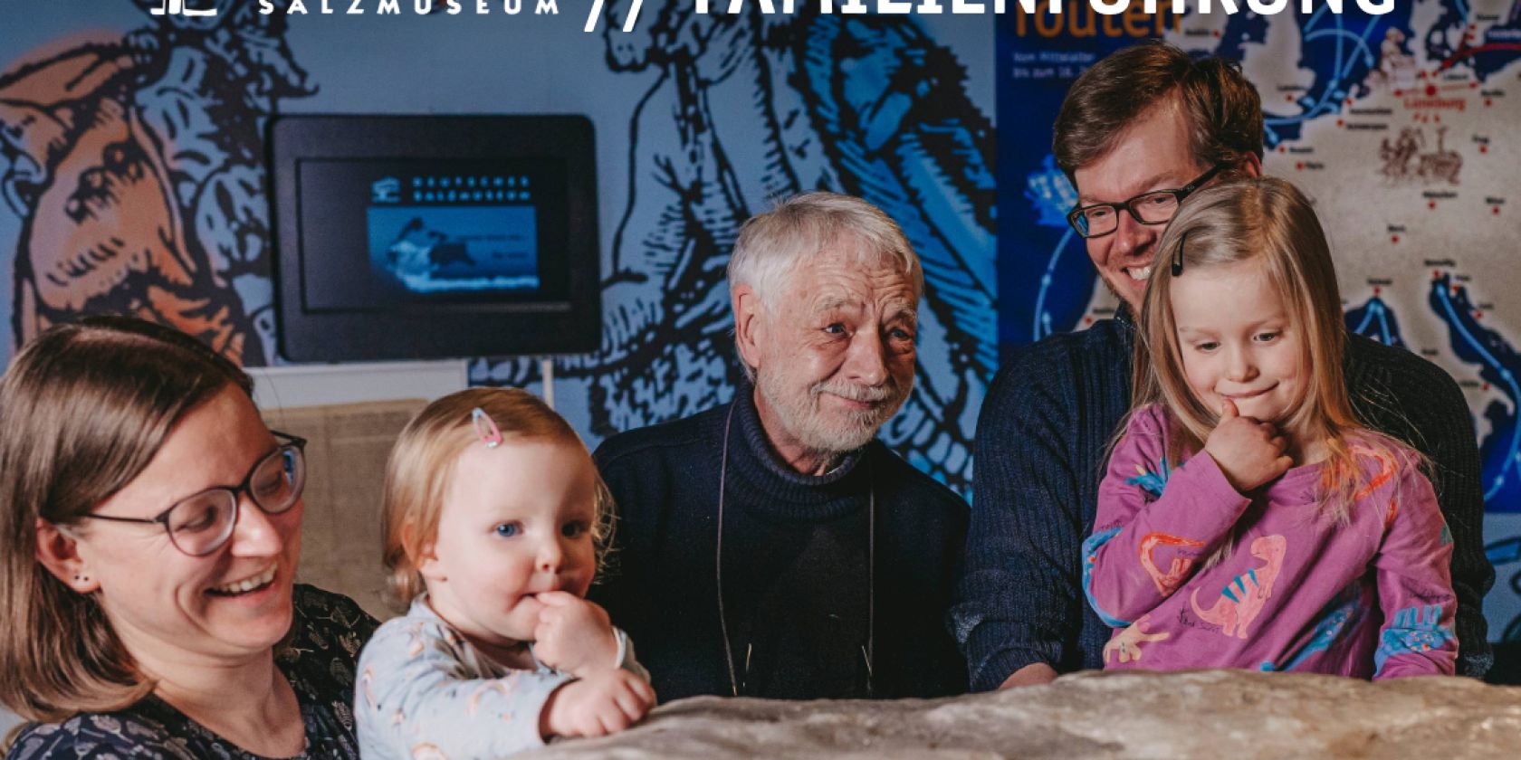 Familienführungen im Salzmuseum Lüneburg, © Sophie Wolter Familienführungen im Salzmuseum Lüneburg, © Sophie Wolter