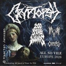 Cryptopsy - Celebrating 30 years of None So Vile, © links im Bild Cryptopsy - Celebrating 30 years of None So Vile, © links im Bild