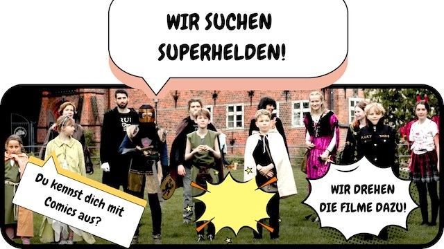 Freie Filmprojekte #1: Wir suchen Superhelden!, © Dennis Albrecht Freie Filmprojekte #1: Wir suchen Superhelden!, © Dennis Albrecht