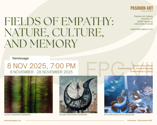 Fields of Empathy-Abendblatt, © Pashmin Art Fields of Empathy-Abendblatt, © Pashmin Art