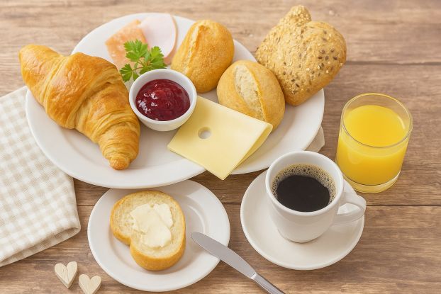 Frühstücksbuffet im Oktober, © KI Frühstücksbuffet im Oktober, © KI