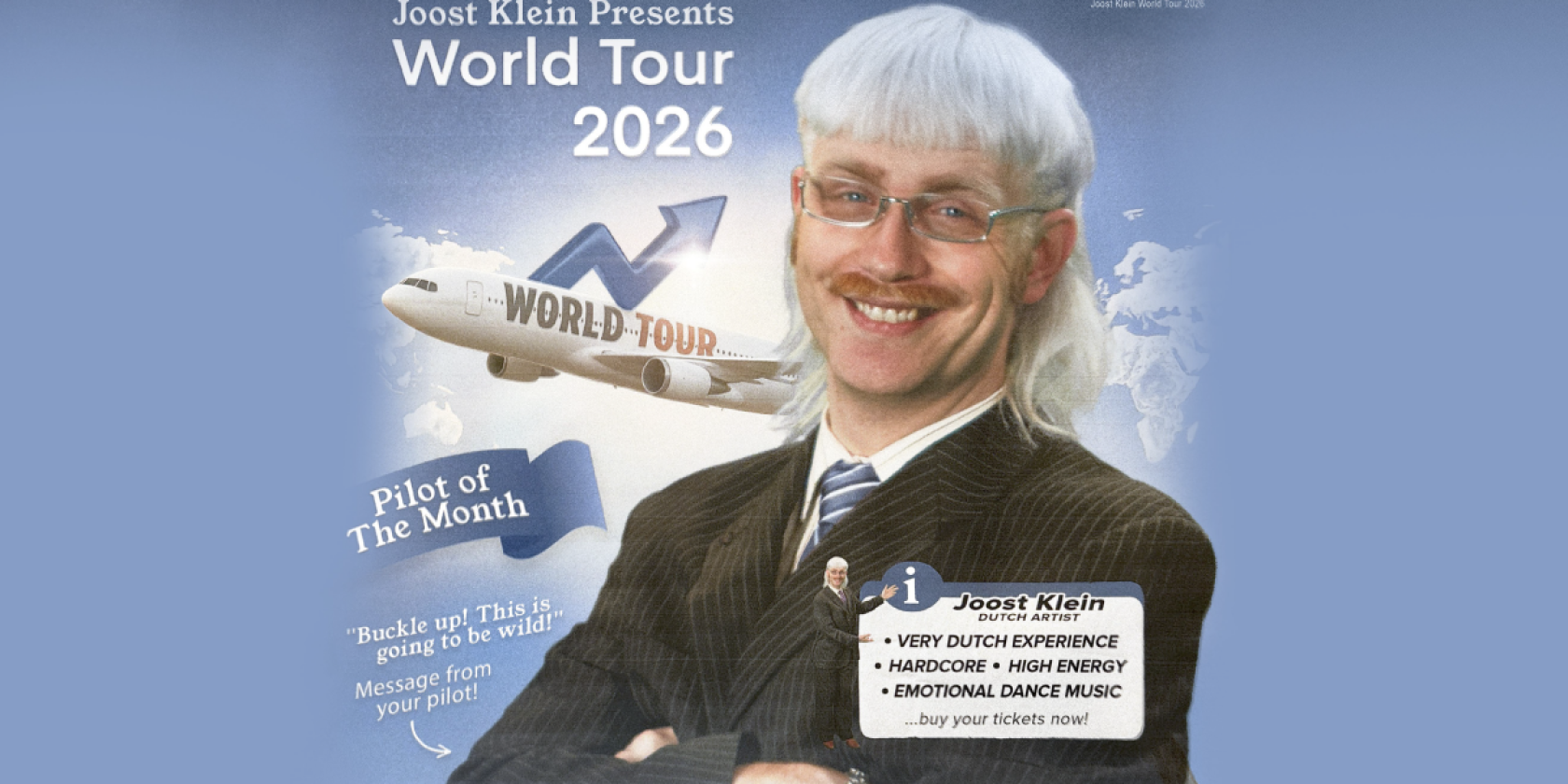 Joost Klein - World Tour, © links im Bild Joost Klein - World Tour, © links im Bild