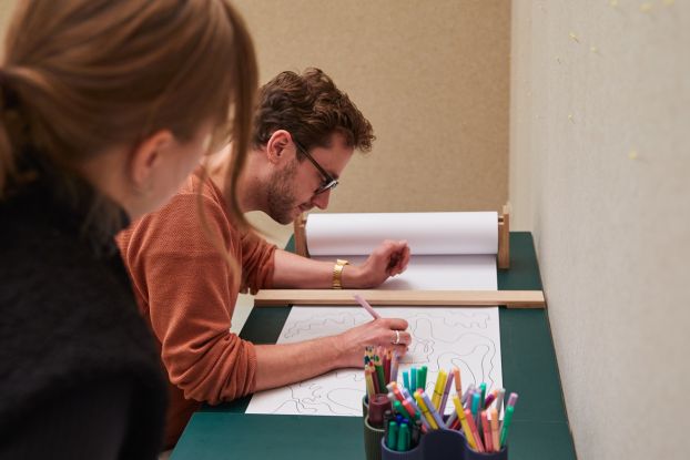 Kunstworkshop: Mapping Life – Innere Karten, © Deichtorhallen. Foto: Henning Rogge Kunstworkshop: Mapping Life – Innere Karten, © Deichtorhallen. Foto: Henning Rogge