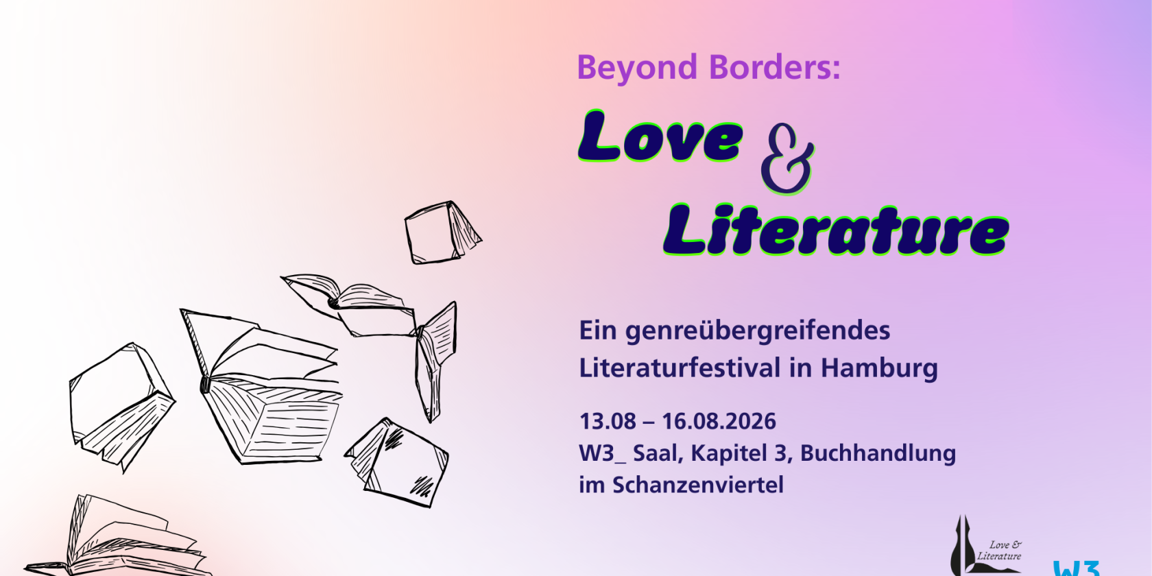 love-and-literature_13-bis-16082026_titelbild_webseite, © W3_ love-and-literature_13-bis-16082026_titelbild_webseite, © W3_