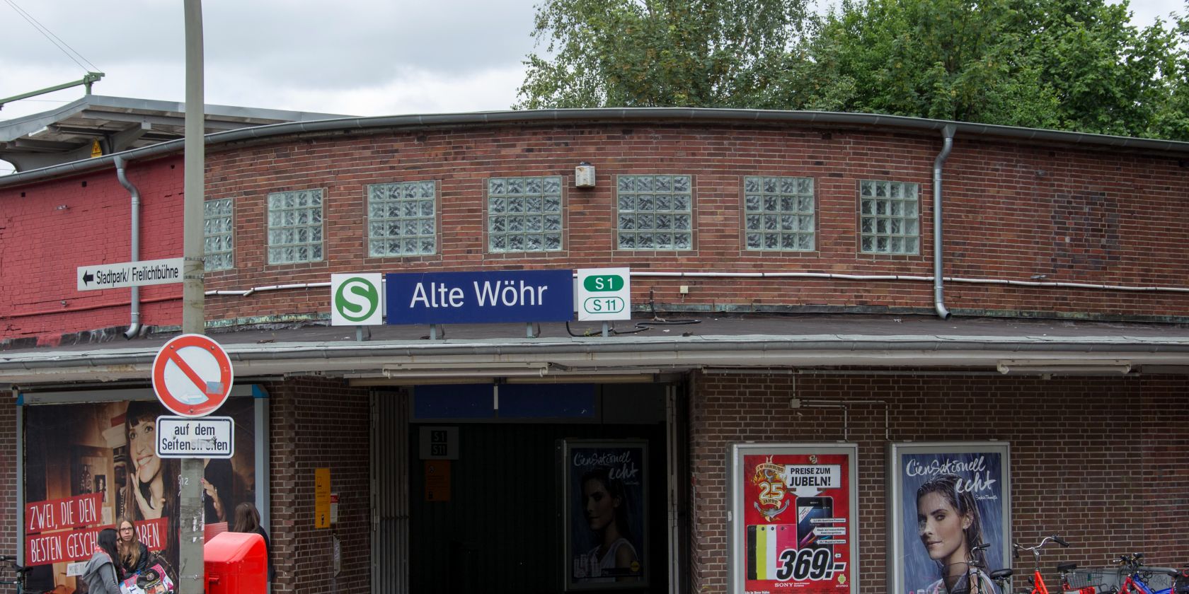 Treffpunkt: S-Bahnhof Alte Wöhr, © Johannes Beschoner Treffpunkt: S-Bahnhof Alte Wöhr, © Johannes Beschoner