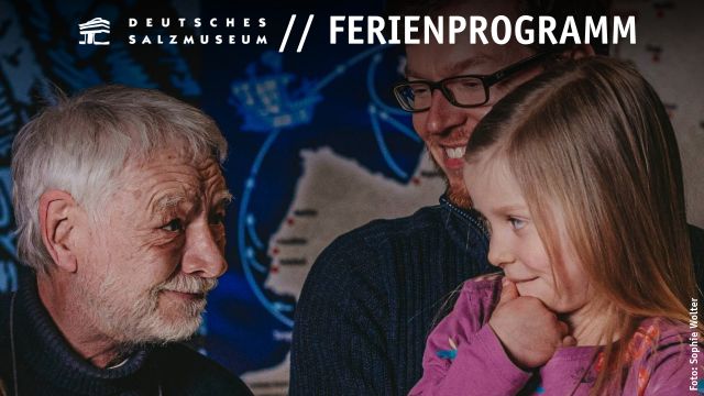 Großeltern-Enkel-Tour durch das Deutsche Salzmuseum, © Sophie Wolter Großeltern-Enkel-Tour durch das Deutsche Salzmuseum, © Sophie Wolter