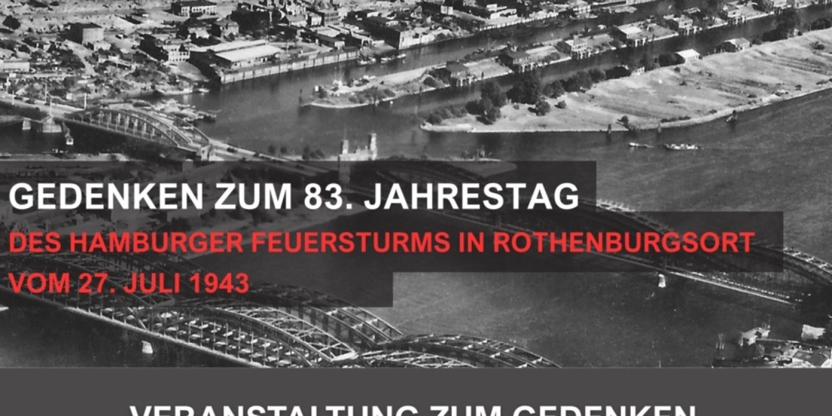83. Feuersturmgedenken, © Stadtteilatchiv 83. Feuersturmgedenken, © Stadtteilatchiv
