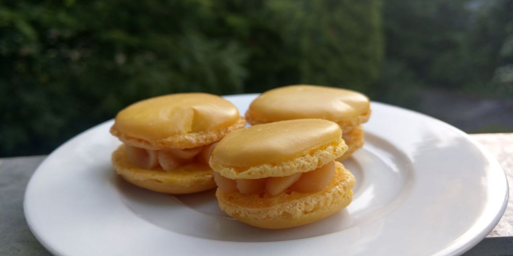 Macarons mit Zierquittenfüllung, © Lilli Albrecht