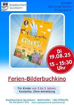 Ferien-Bilderbuchkino, © Stadtbücherei Quickborn/Esslinger Verlag
