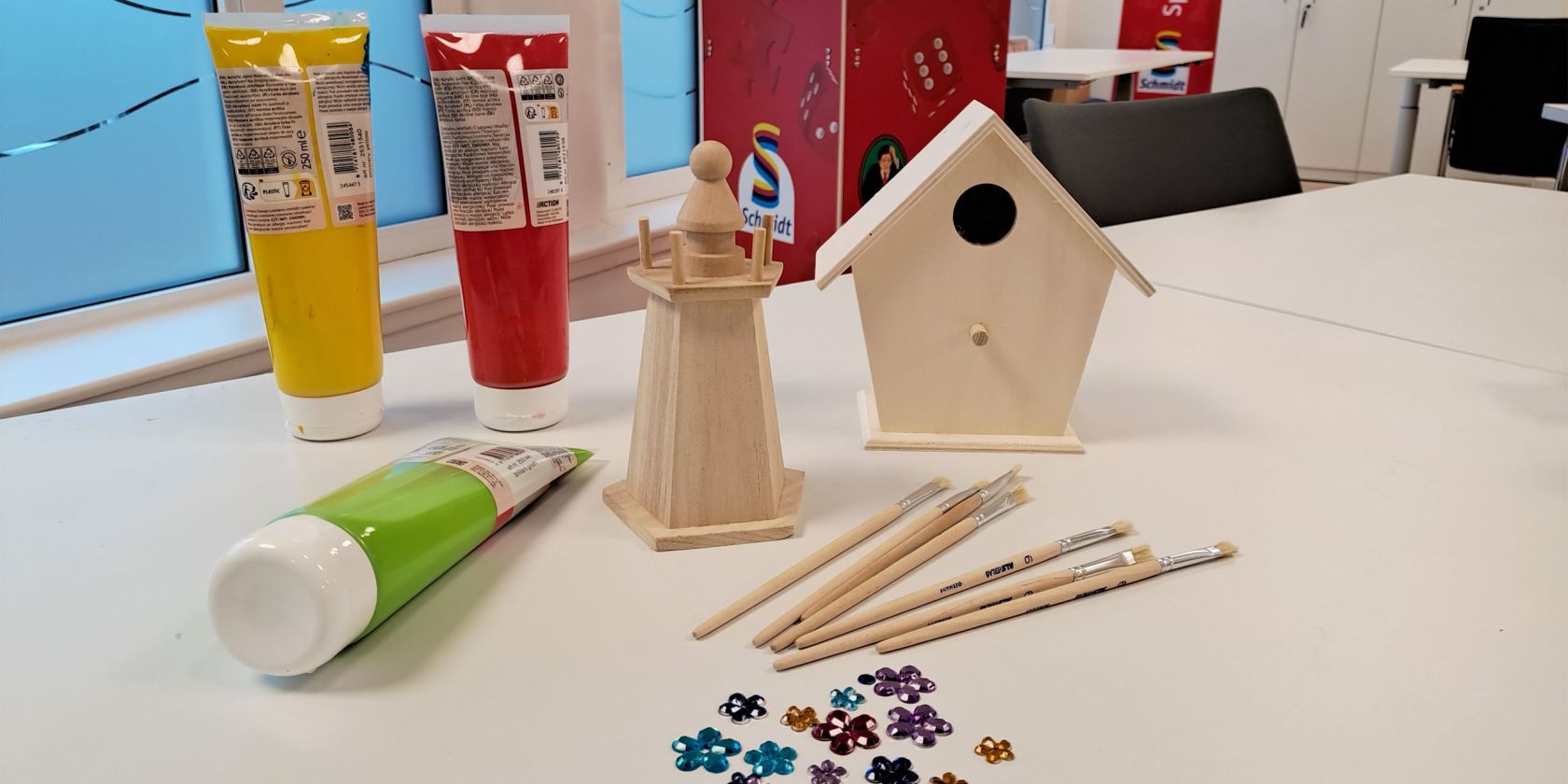 Workshop: Malen mit Acryl Farbe, &copy; TMS B&uuml;sum GmbH