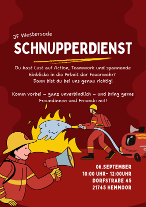 Schnupperdienst JFW 06.09.25, © Jugendfeuerwehr Westersode