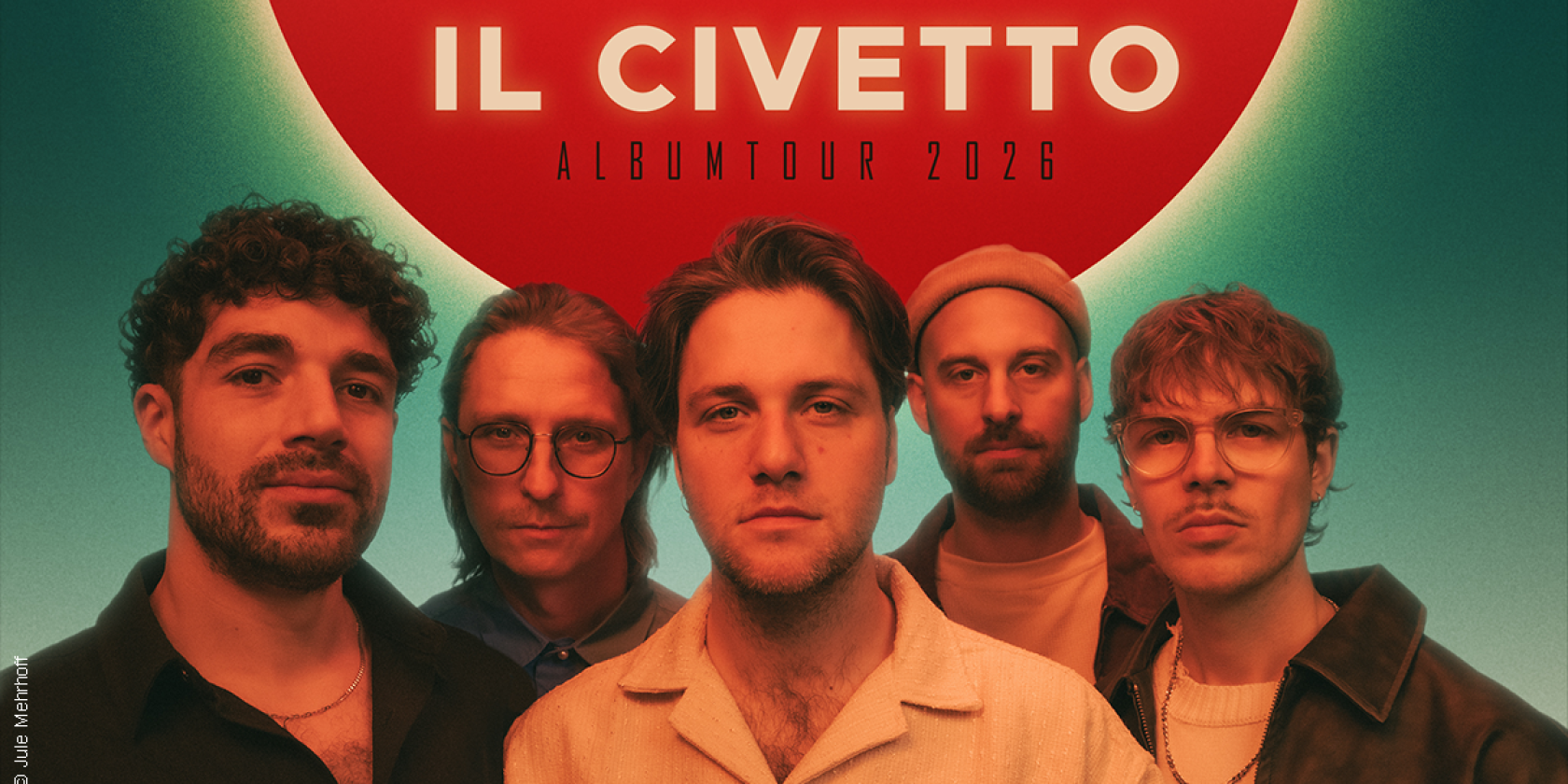 Il Civetto - Album Tour 2026, &copy; links im Bild