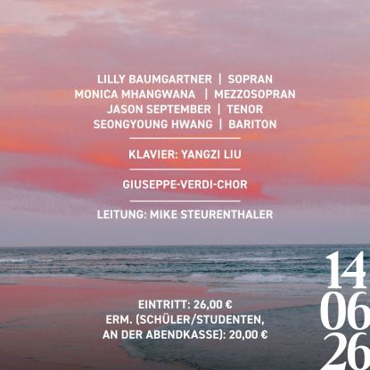 Konzertank&uuml;ndigung "Deutsche Romantik", &copy; Alexandra Wollweber