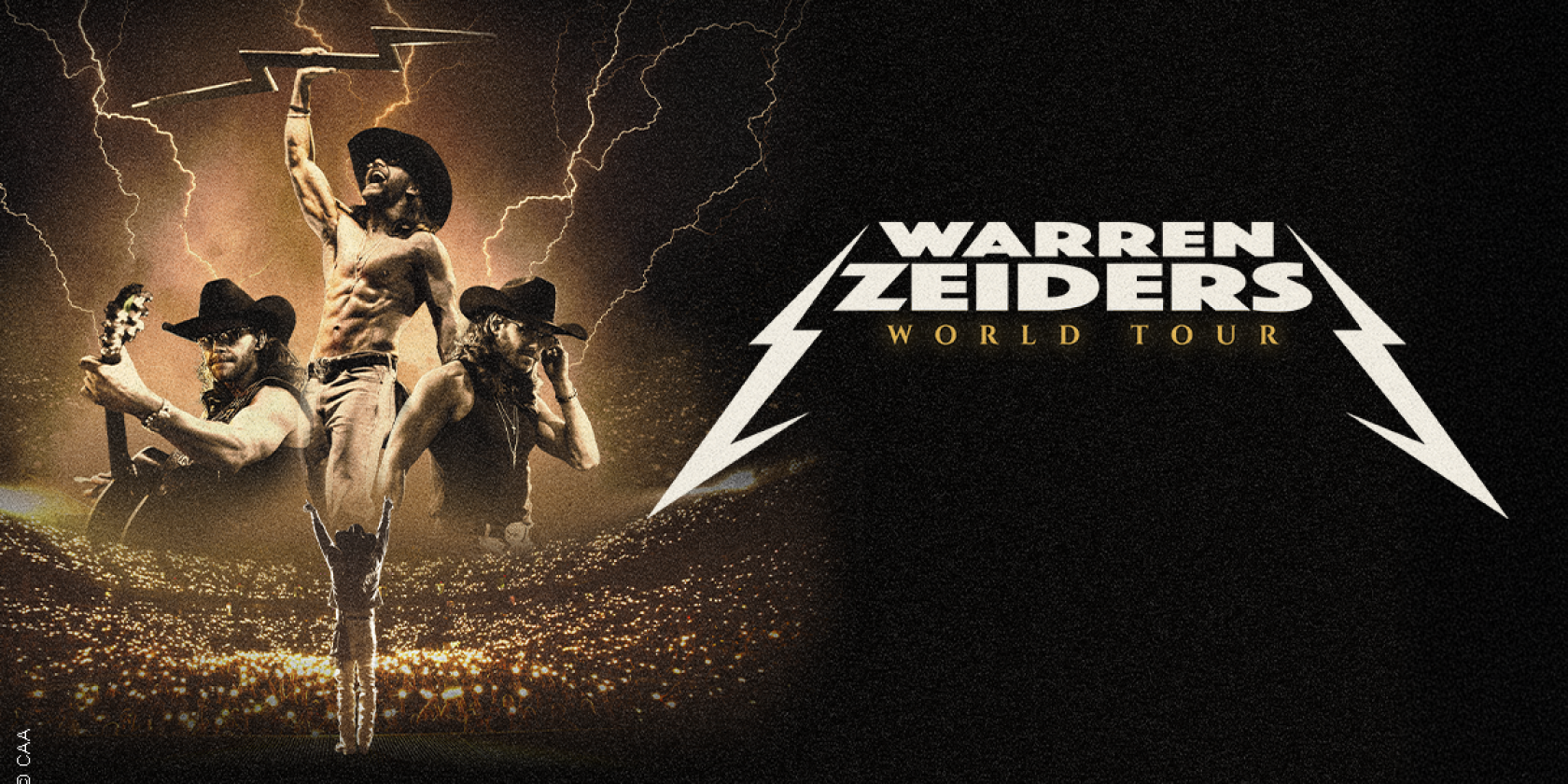 Sound of Nashville pr&auml;sentiert: Warren Zeiders - World Tour 2026, &copy; links im Bild
