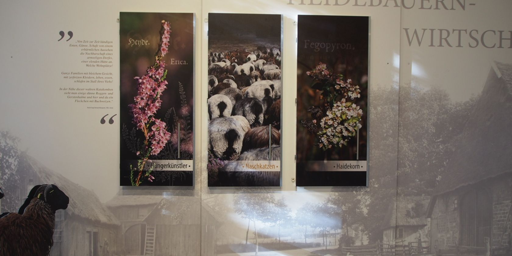 Ausstellung „Zügig in die Zukunft – vom Heidedorf zum Eisenbahnknotenpunkt“, © Geschichts- und Museumsverein Buchholz und Umgebung e.V