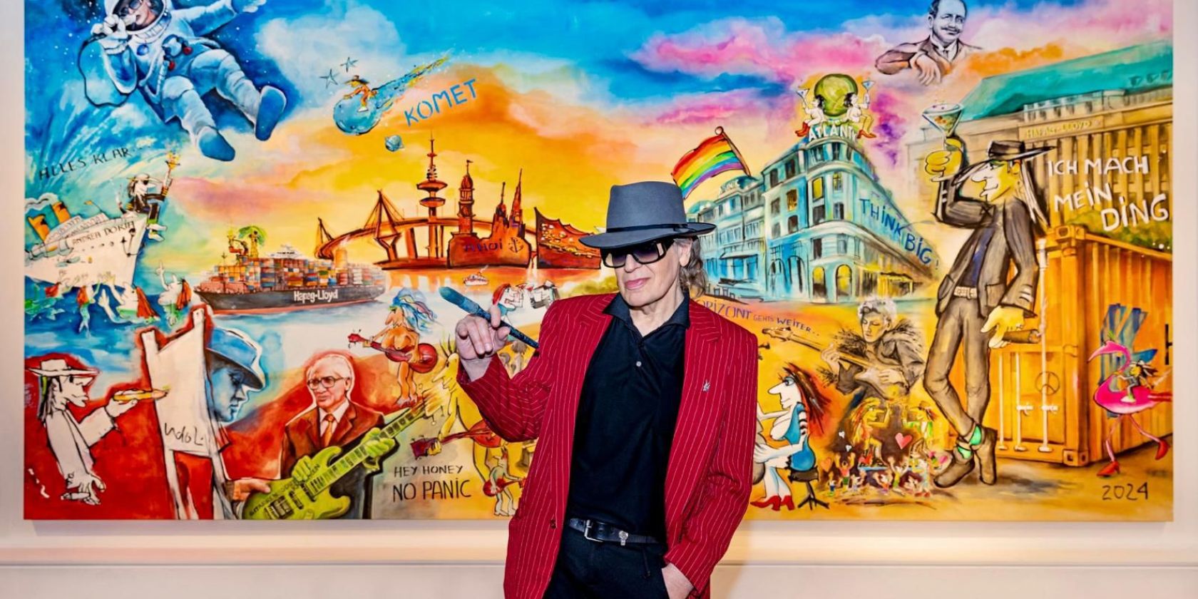 Udo Lindenberg bei Hapag-Lloyd, © Hapag-Lloyd AG