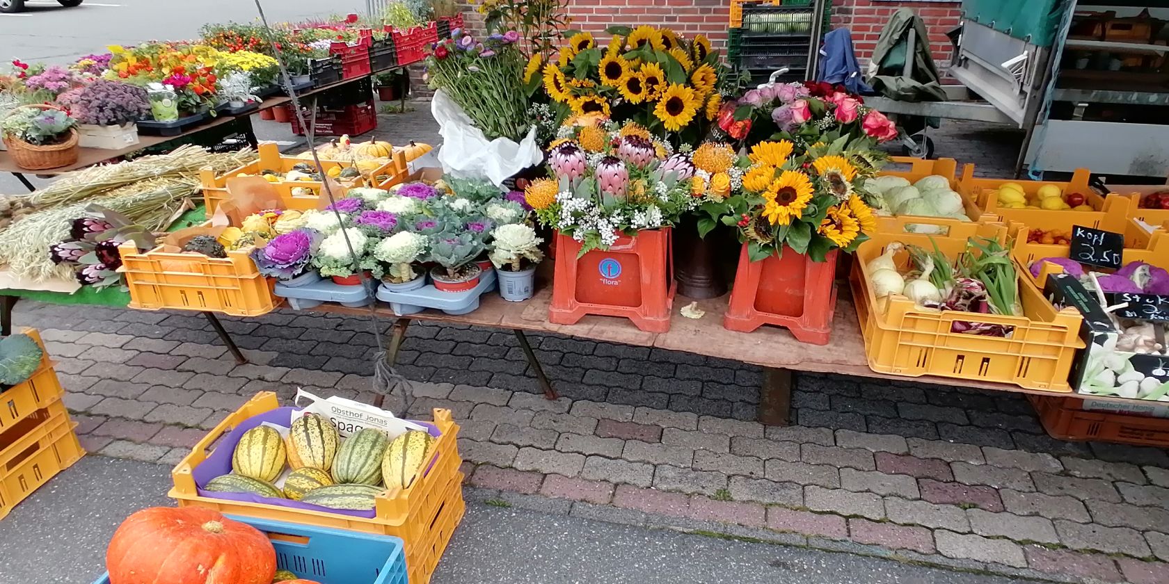 Markttag in Wesselburen, © K. Hagge