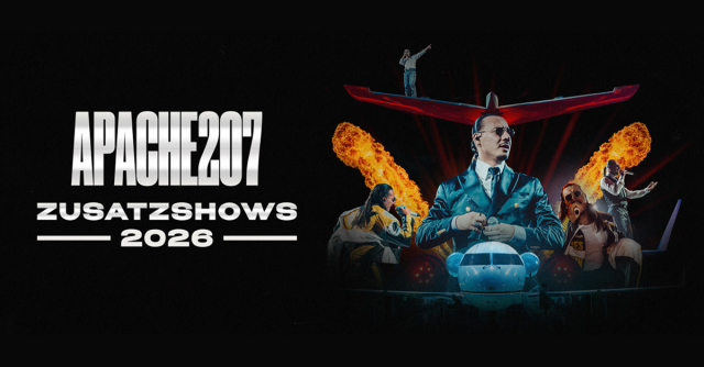 APACHE 207 - ZUSATZSHOWS 2026, &copy; links im Bild