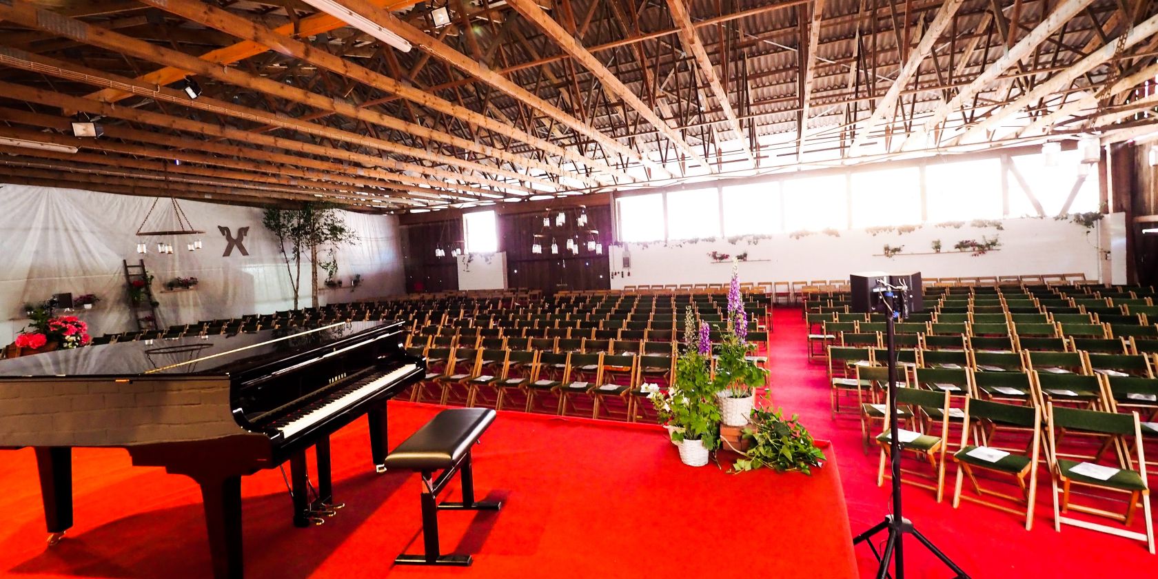 Die Konzertscheune auf Schloms Hof, © Sunnhild Holsten