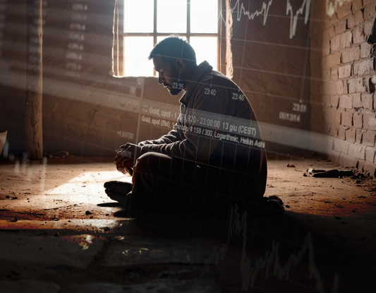 THE INVISIBLE HAND - Poster Pic, © English Theatre
