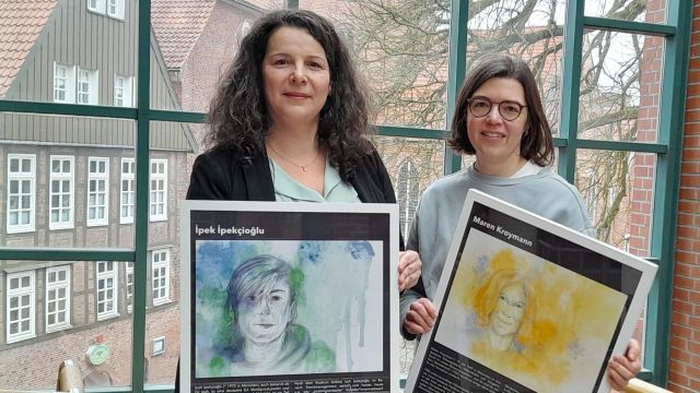 Wanderausstellung - Lesbische Rollenvorbilder, &copy; Hansestadt Stade