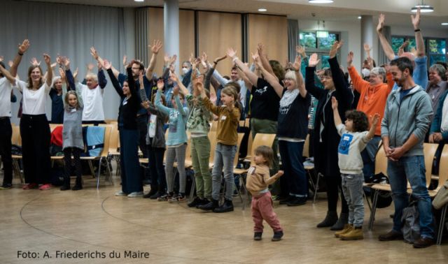 Offene Singgruppe des AMJ Hamburg, © A. Friederichs du Maire