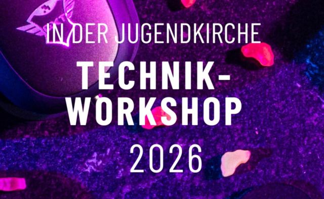 Flyer Technik-Workshop, &copy; die Jugendkirche