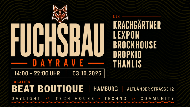 Flyer der Veranstaltung, &copy; Beat Boutique