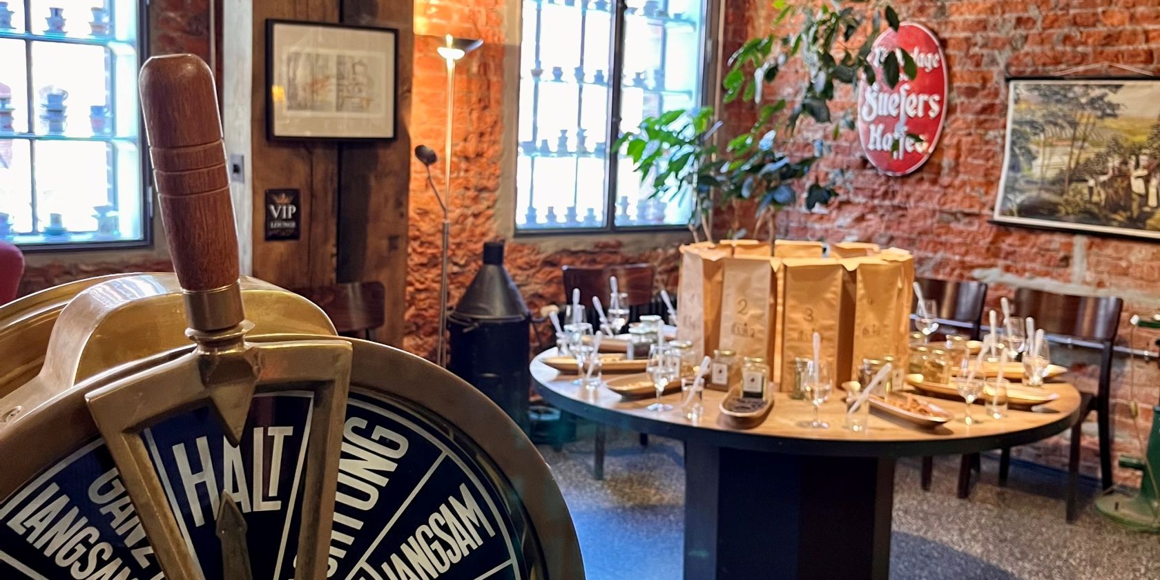 Gin im Kaffeemuseum Burg, &copy; Kaffeemuseum Burg